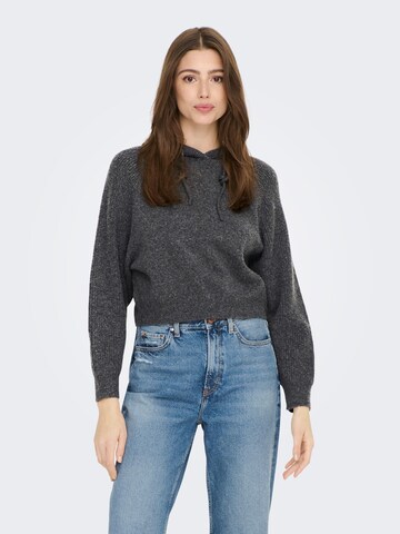 JDY Sweater 'BRILLIANT' in Grey: front