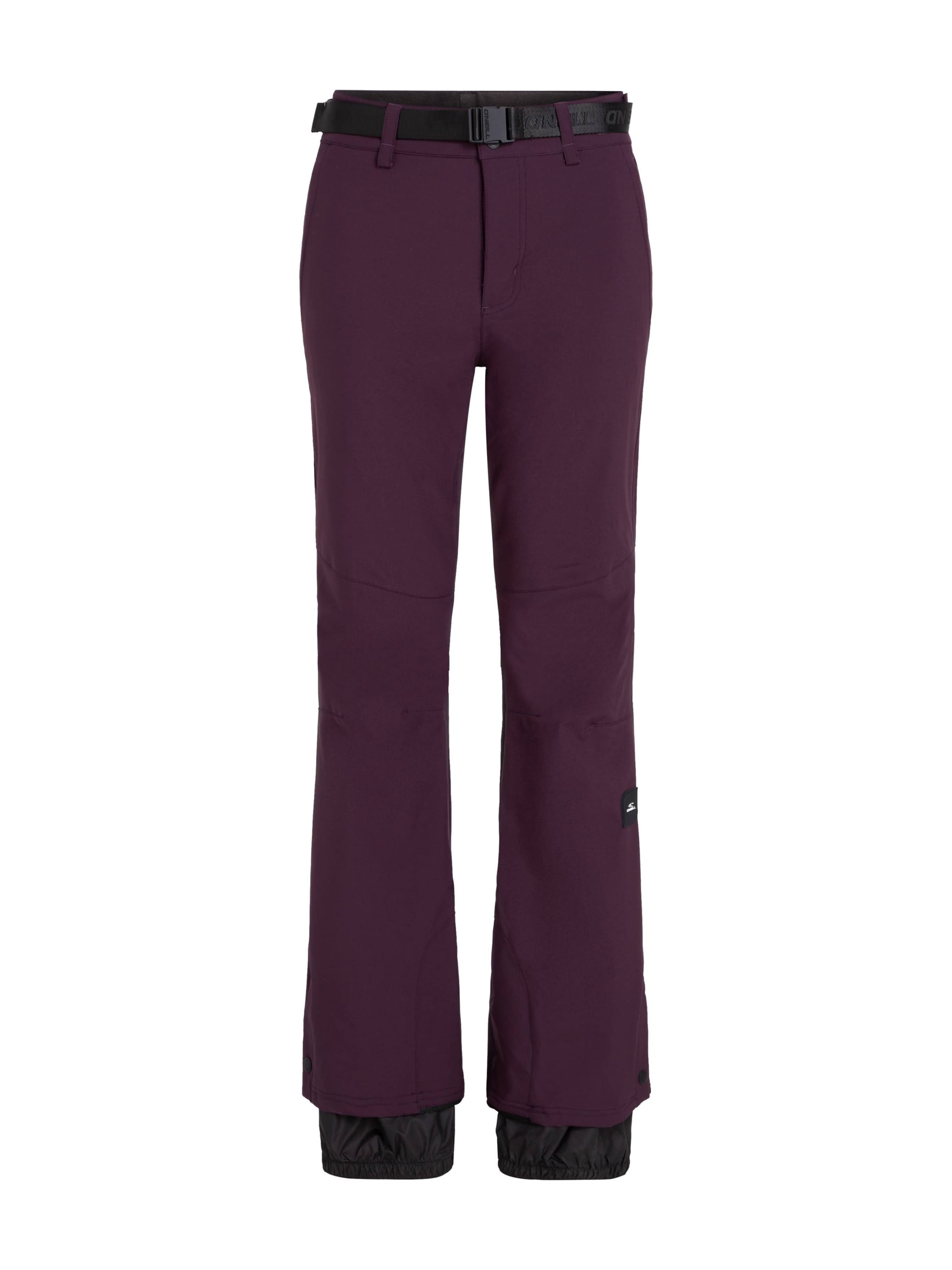 O'NEILL - Slimfit Calças outdoor em vermelho: frente