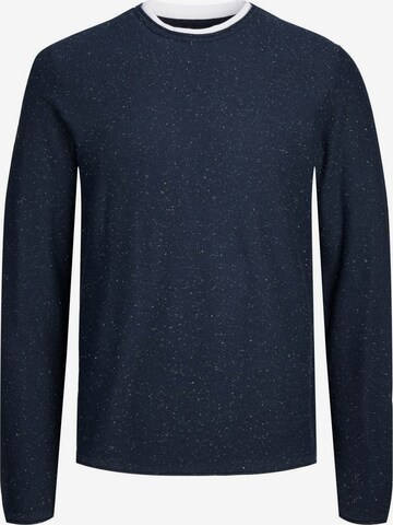 JACK & JONES Sweater in Blue: front