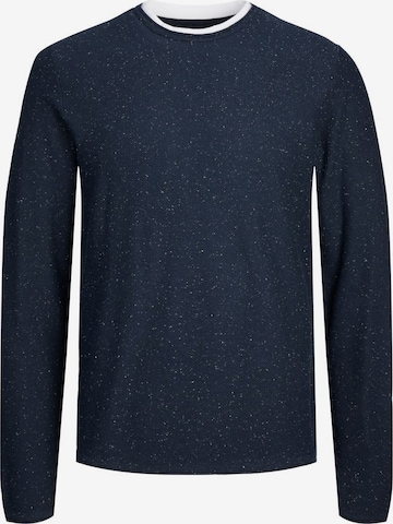 Pull-over JACK & JONES en bleu : devant