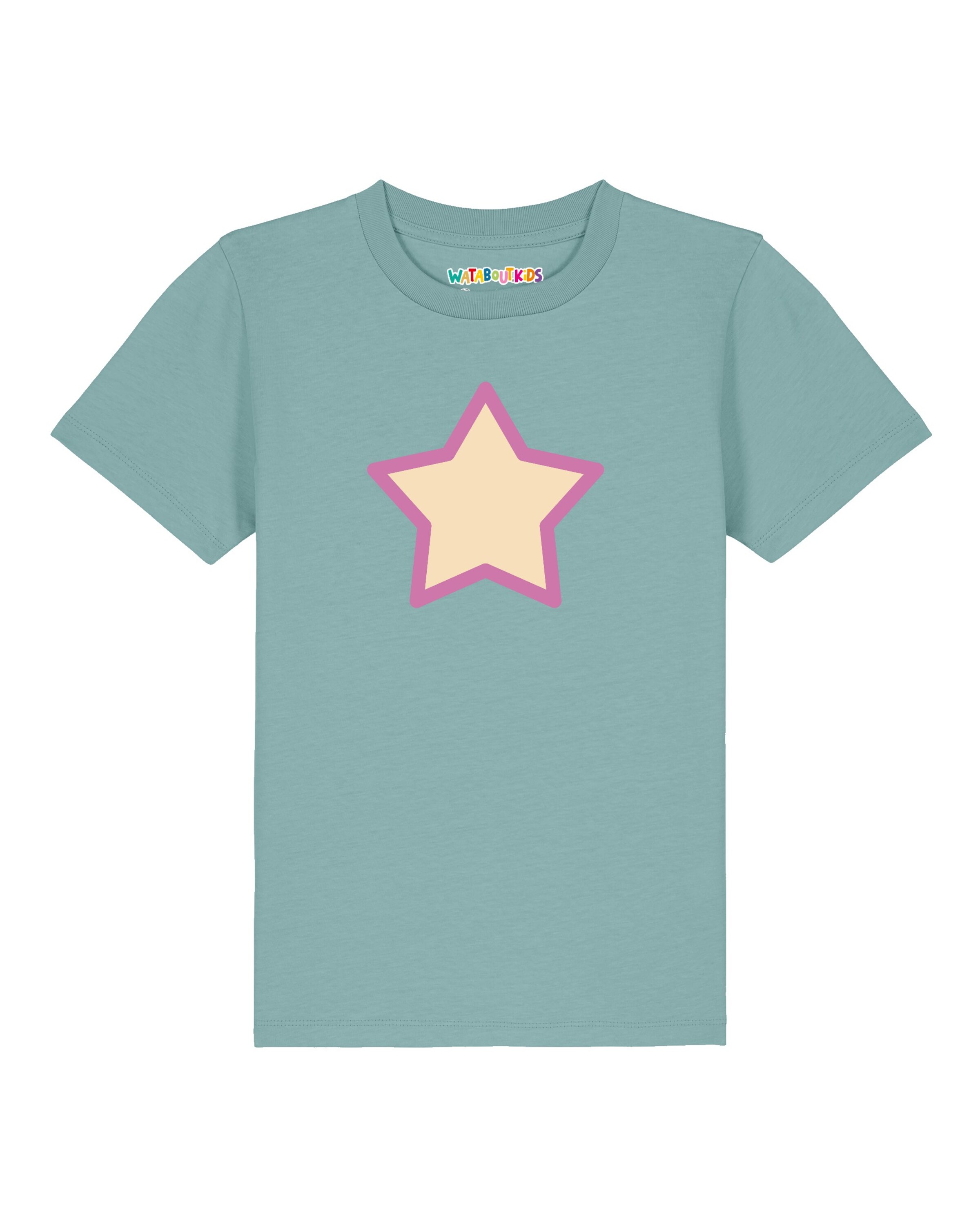 T-Shirt ' Stern ' watabout.kids en bleu : devant