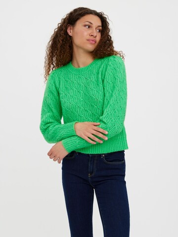 VERO MODA - Jersey 'Lola' en verde: frente