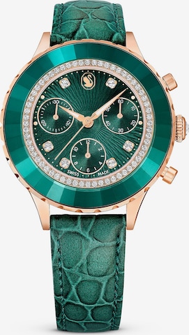 Swarovski Analog Watch in Green: front