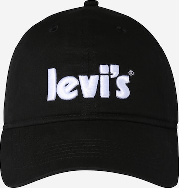 LEVI'S Καπέλο σε μαύρο: μπροστά