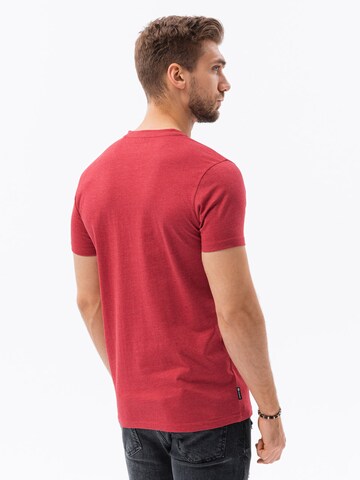Ombre Shirt 'S1390' in Rood