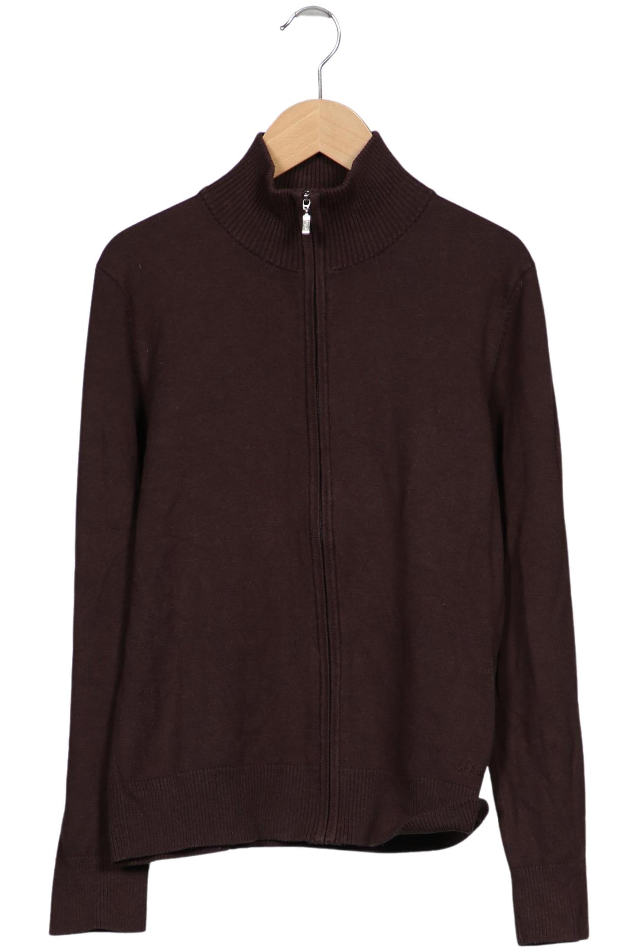 s.Oliver Sweater & Cardigan in L in Brown: front