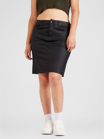 ONLY Carmakoma Skirt 'Augusta' in Black: front