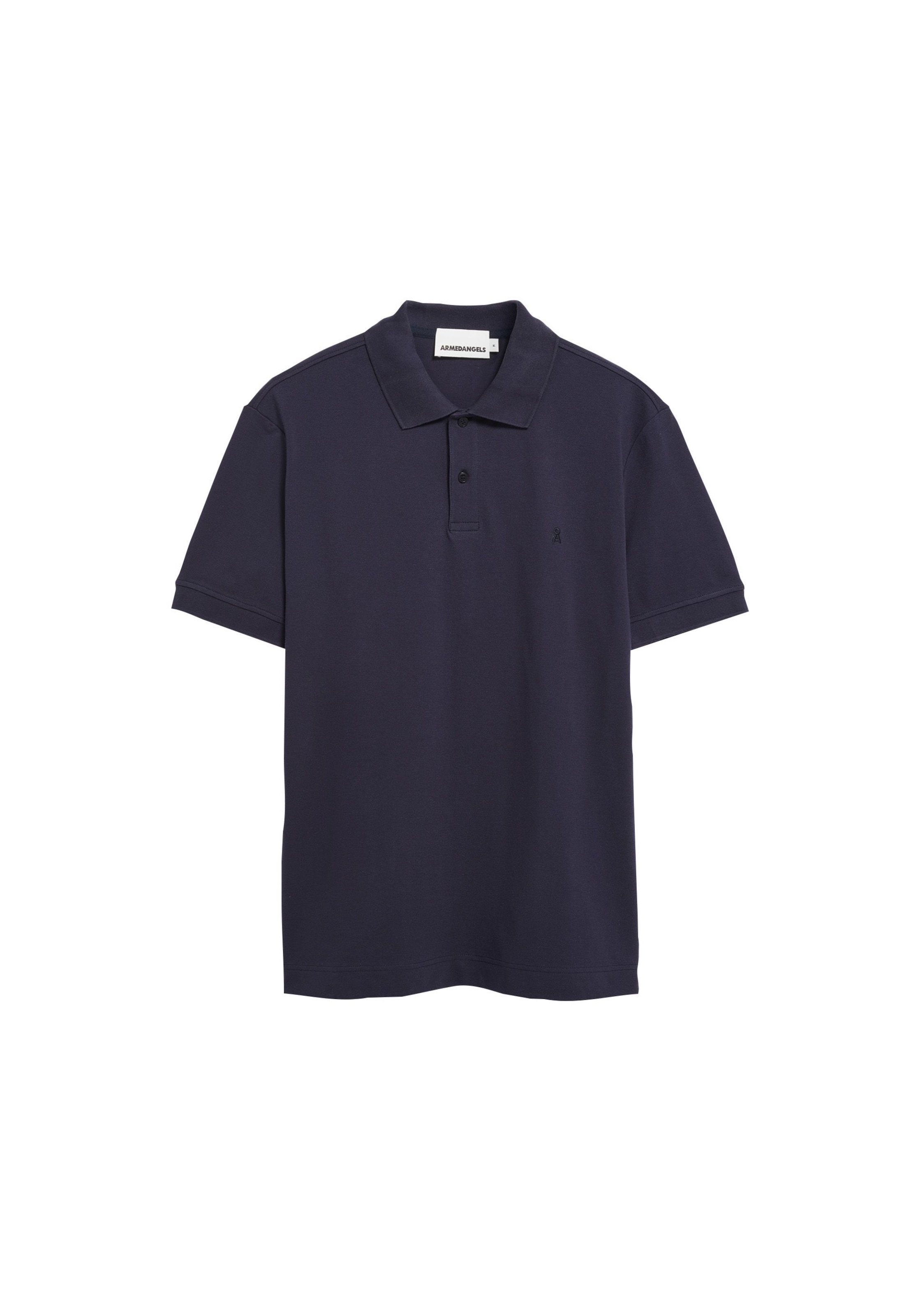 T-Shirt ARMEDANGELS en bleu : devant