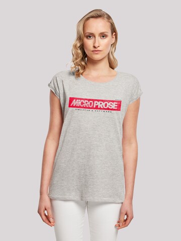 F4NT4STIC Shirt in Grey: front