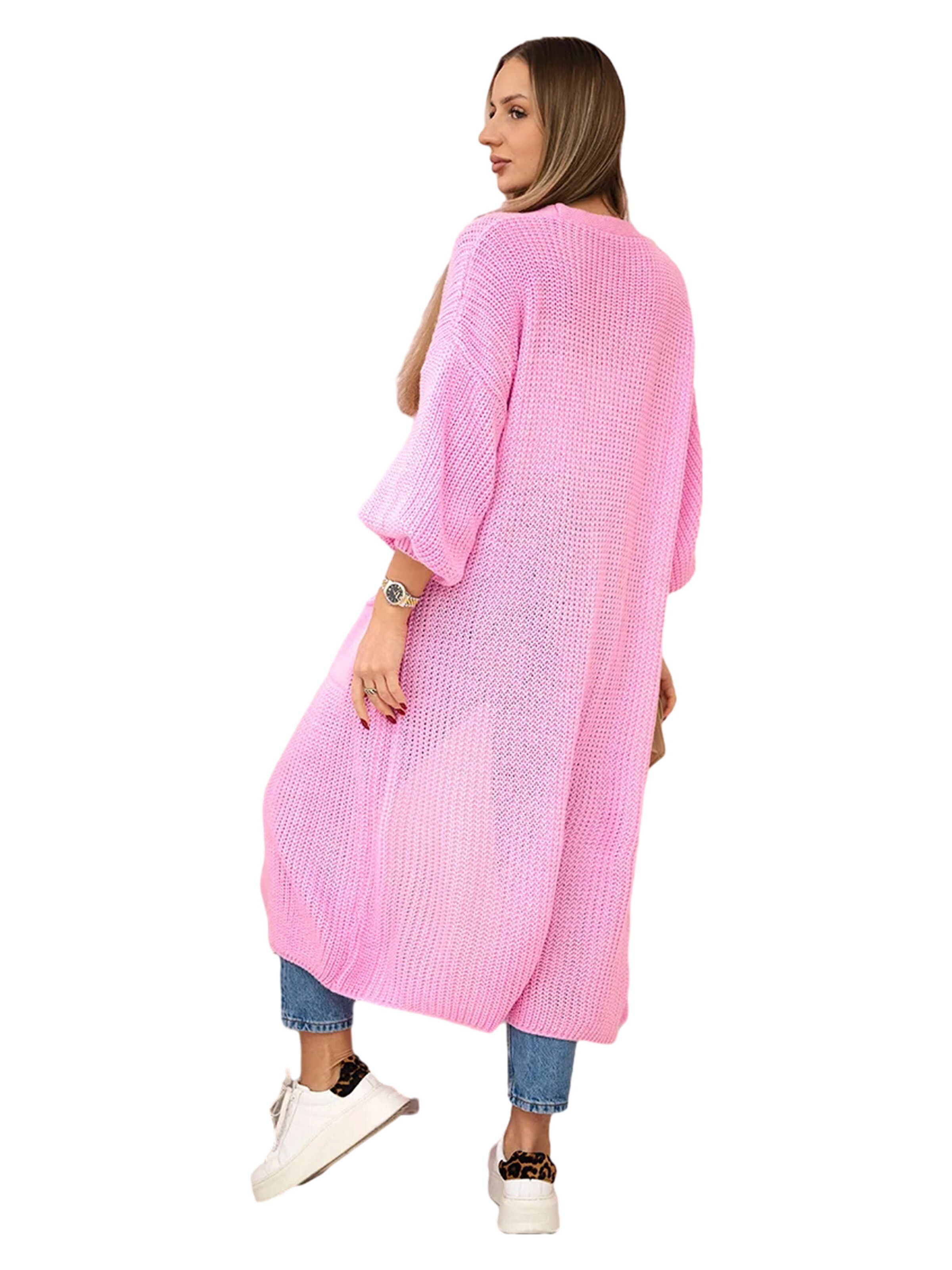 Lumera Kardigán 'Rubis' - Ružová