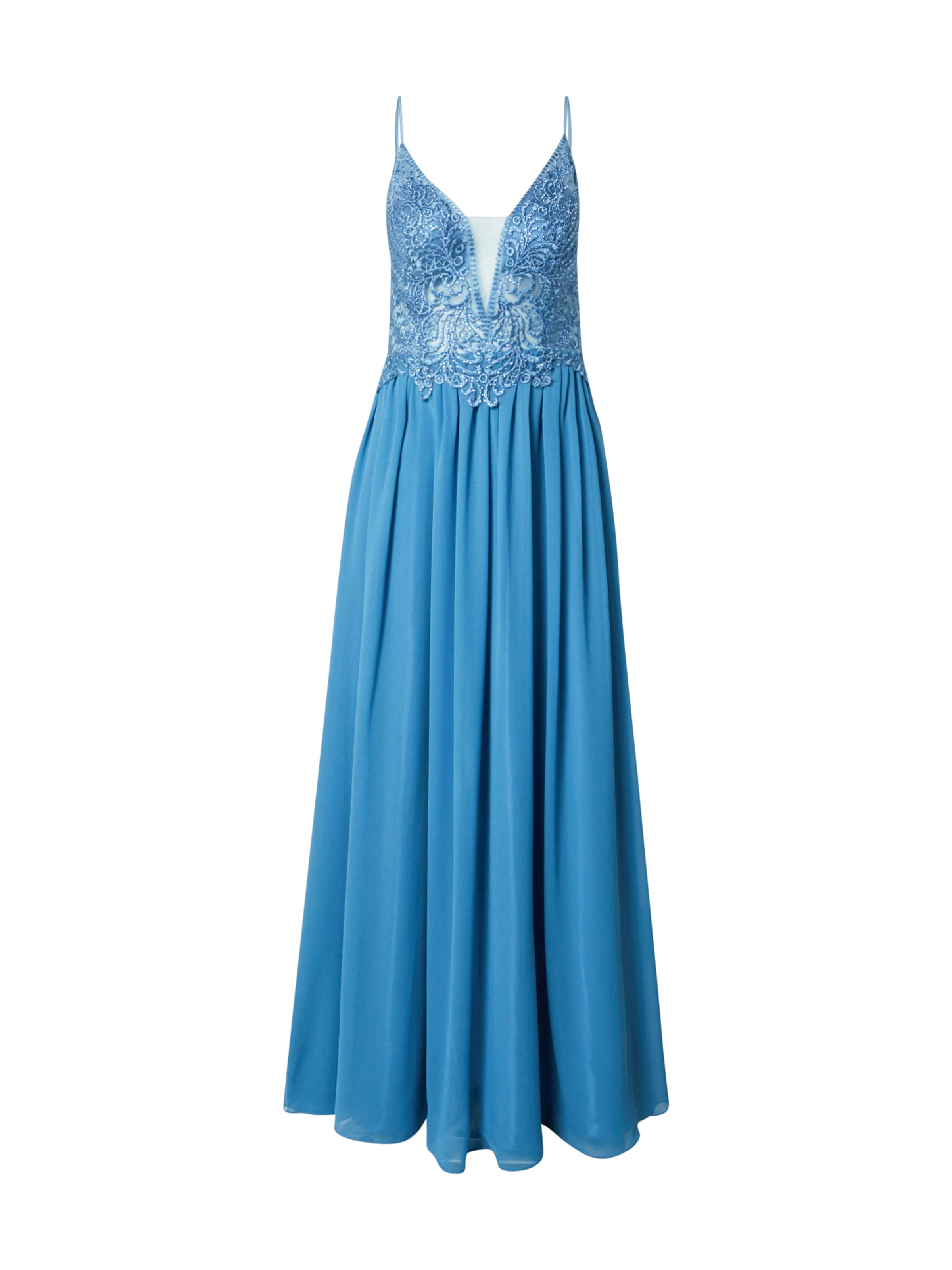 mascara Estélyi ruhák - kék: elől