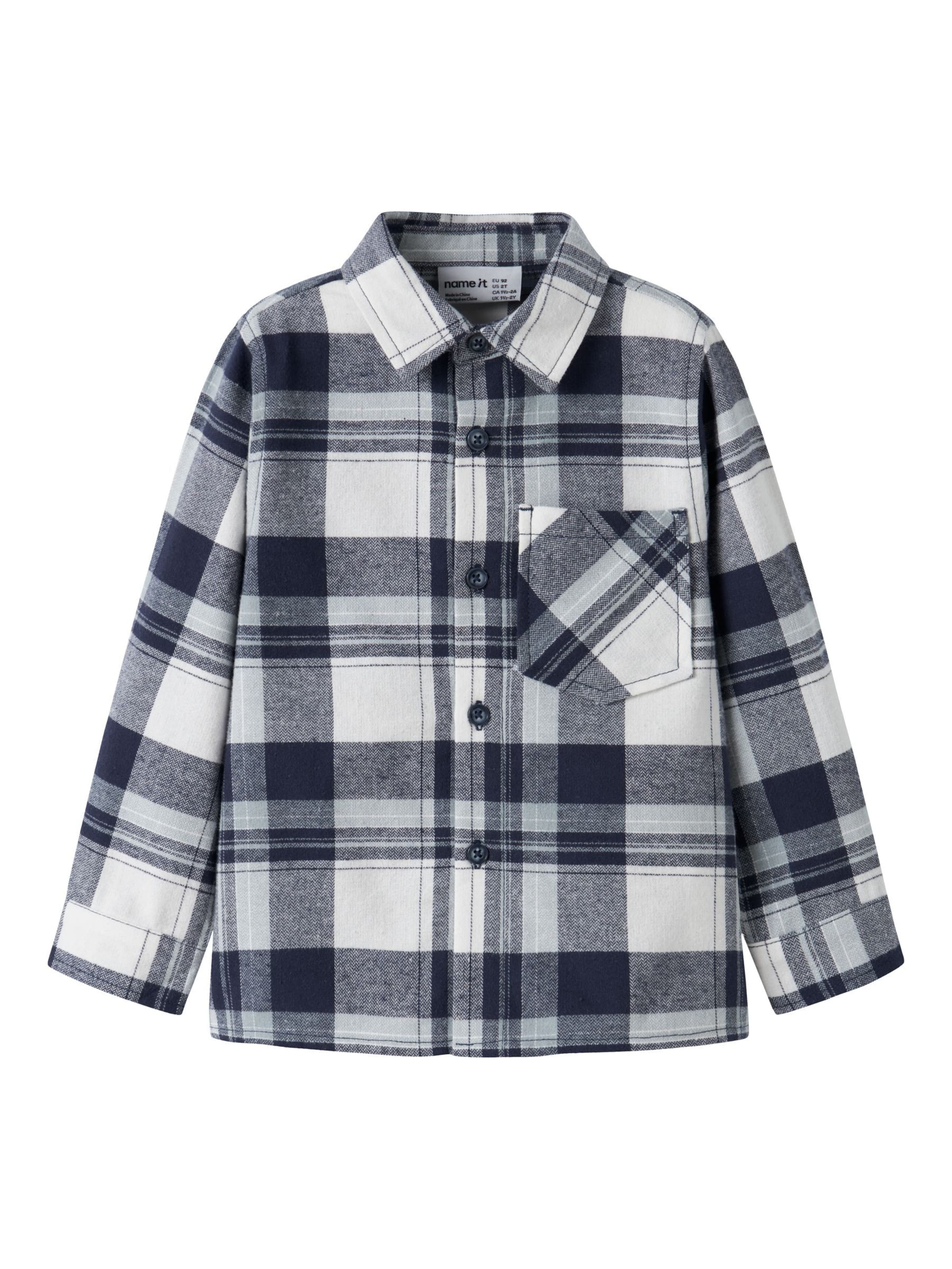 Regular fit Camicia di NAME IT in blu: frontale