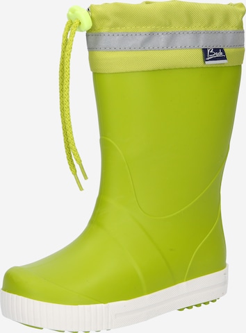 Bottes en caoutchouc 'Wellies' BECK en vert : devant