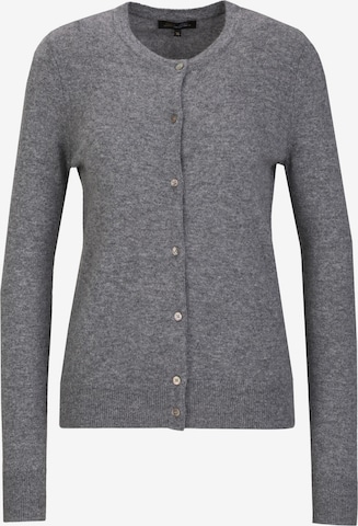 Dine'n'Dance Strickjacke 'Cara' in Grau: Vorderseite