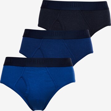 Superdry - Cueca em azul: frente