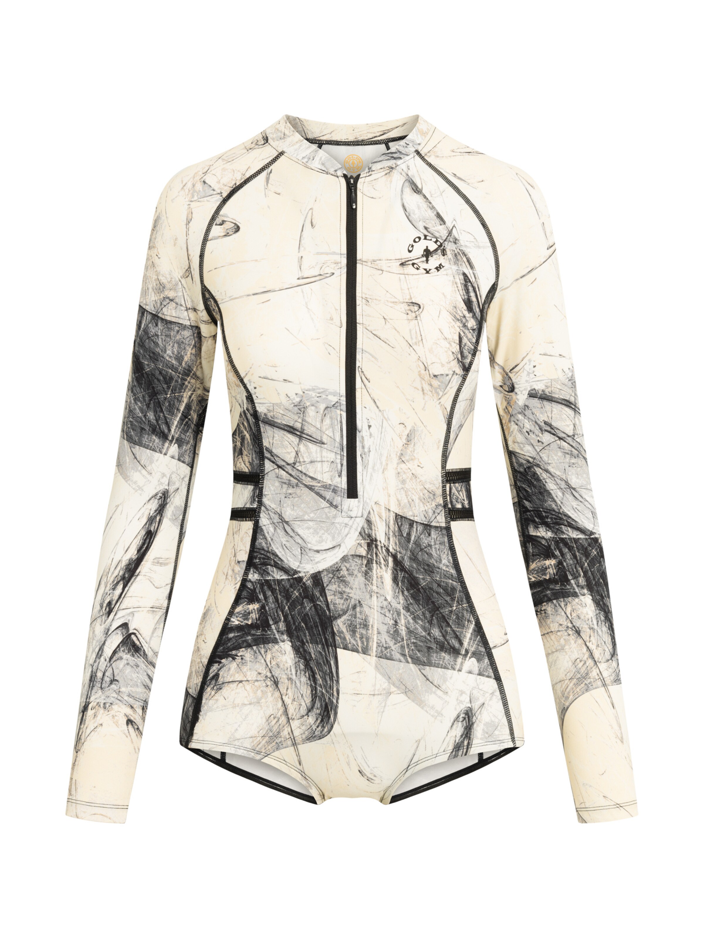 GOLD´S GYM APPAREL Sports bodysuit 'Faye' in White: front