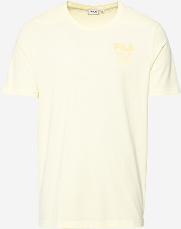 T-Shirt 'Declan' FILA en jaune : devant