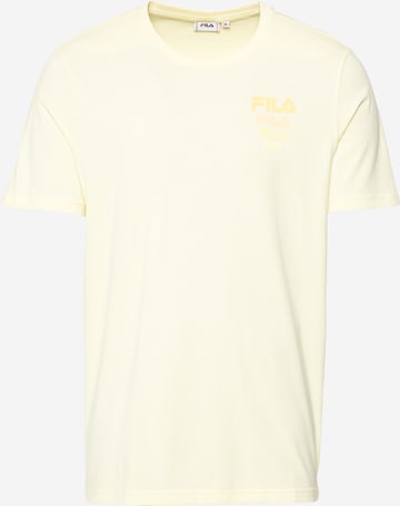 FILA T-Shirt 'Declan' in Gelb: front