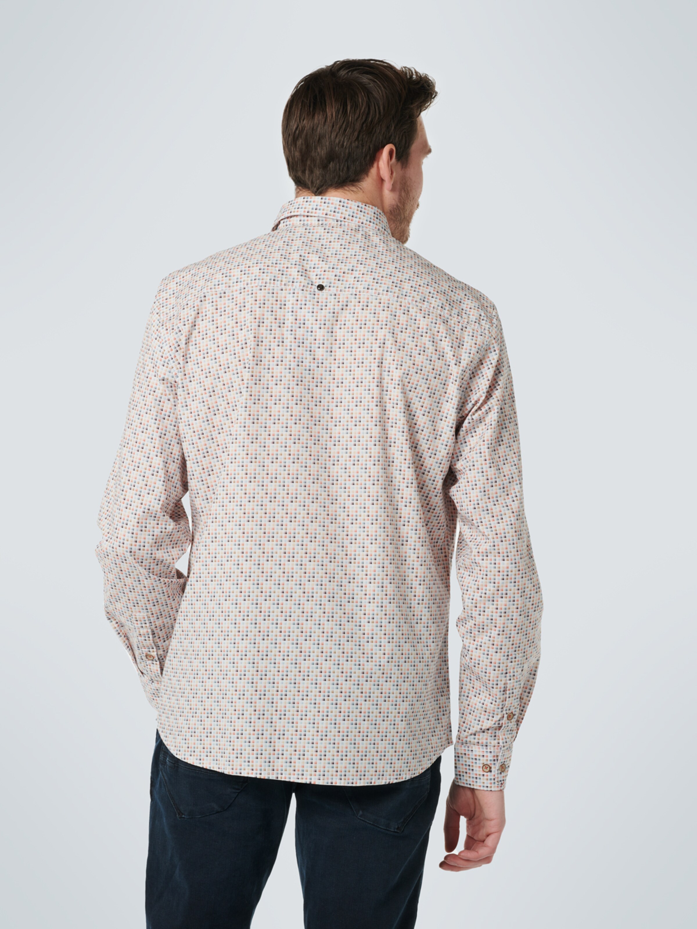 Männer Große Größen No Excess Hemd in Beige - CK21232 Männer Große Größen No Excess Hemd in Beige - CK21232