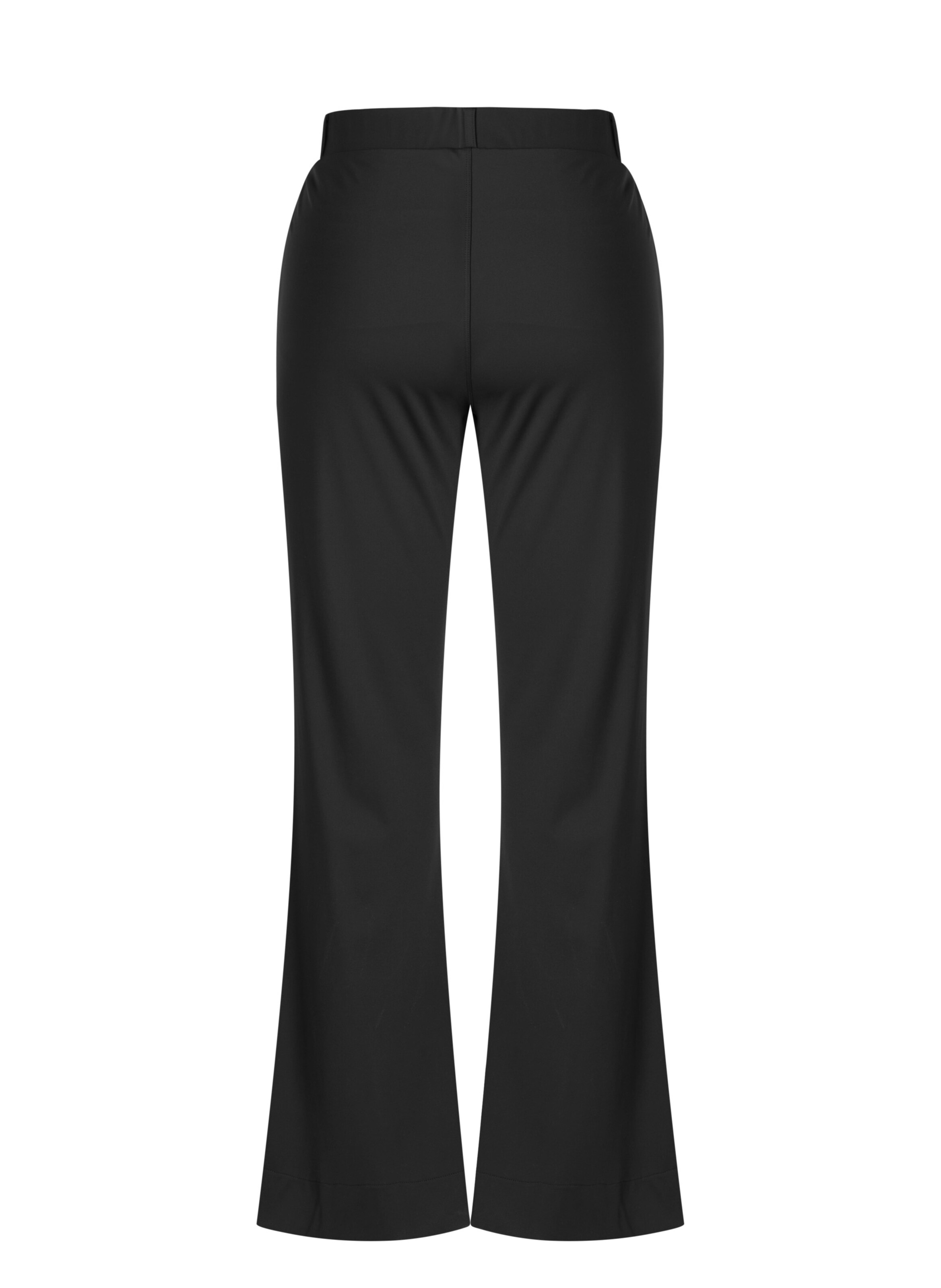 BASE LEVEL Flared Pants in Black