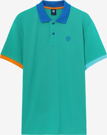 North Sails Poloshirt in Grün: predná strana