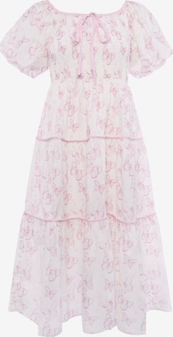 faina - Vestido em branco: frente