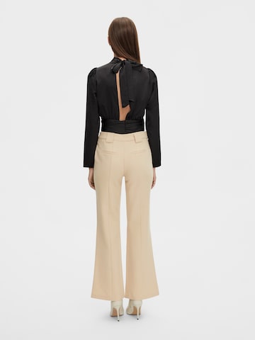 Y.A.S Flared Pants 'Nuteo' in Beige