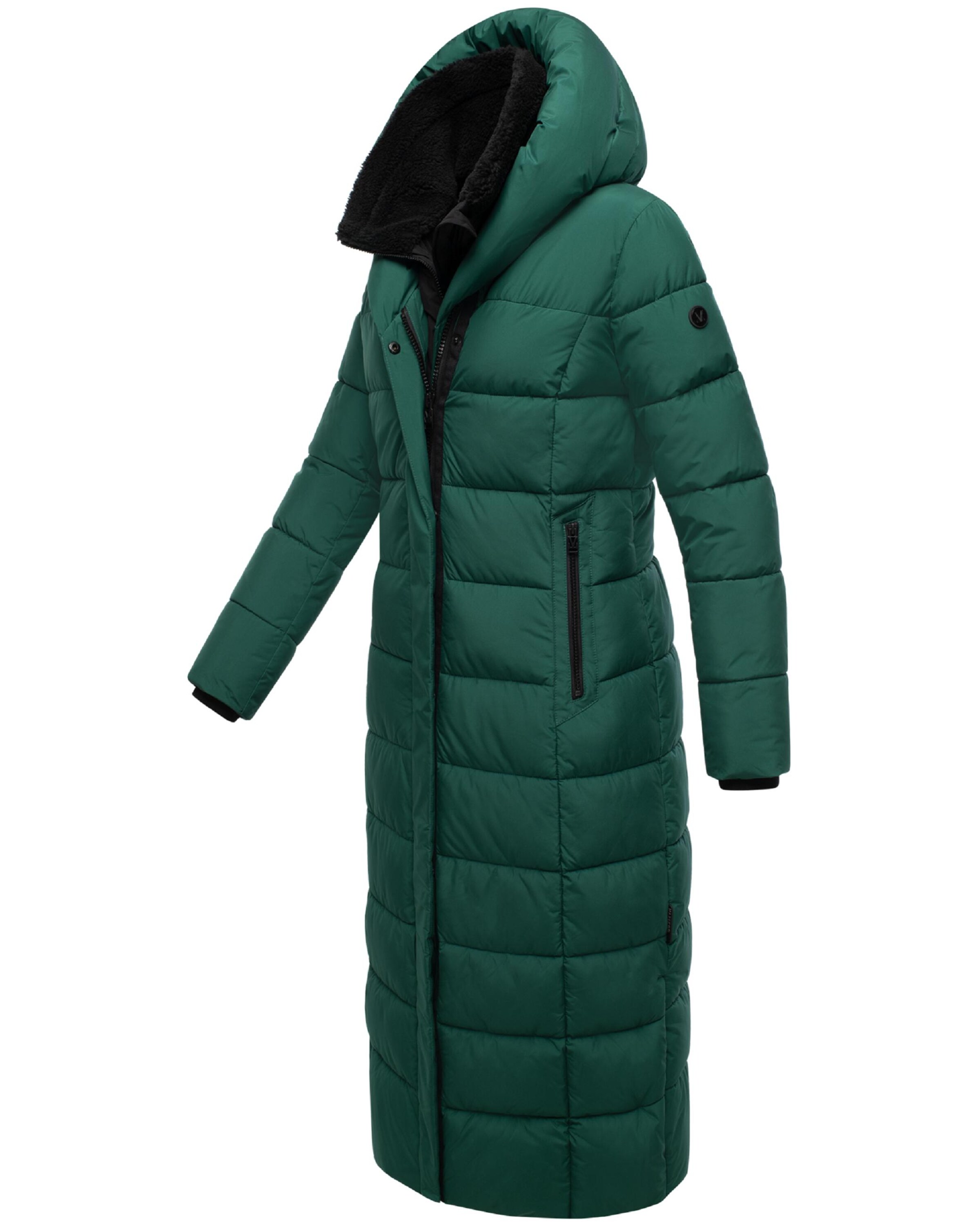 MARIKOO Winter Coat 'Pakoraa 16' in Green