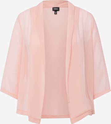 Ulla Popken Between-Season Jacket in Pink: front