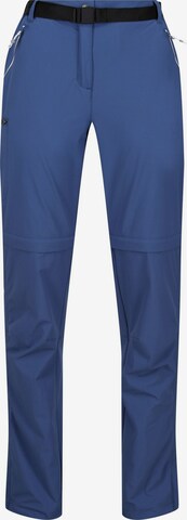 REGATTA Outdoor Pants 'Xert' in Blue: front