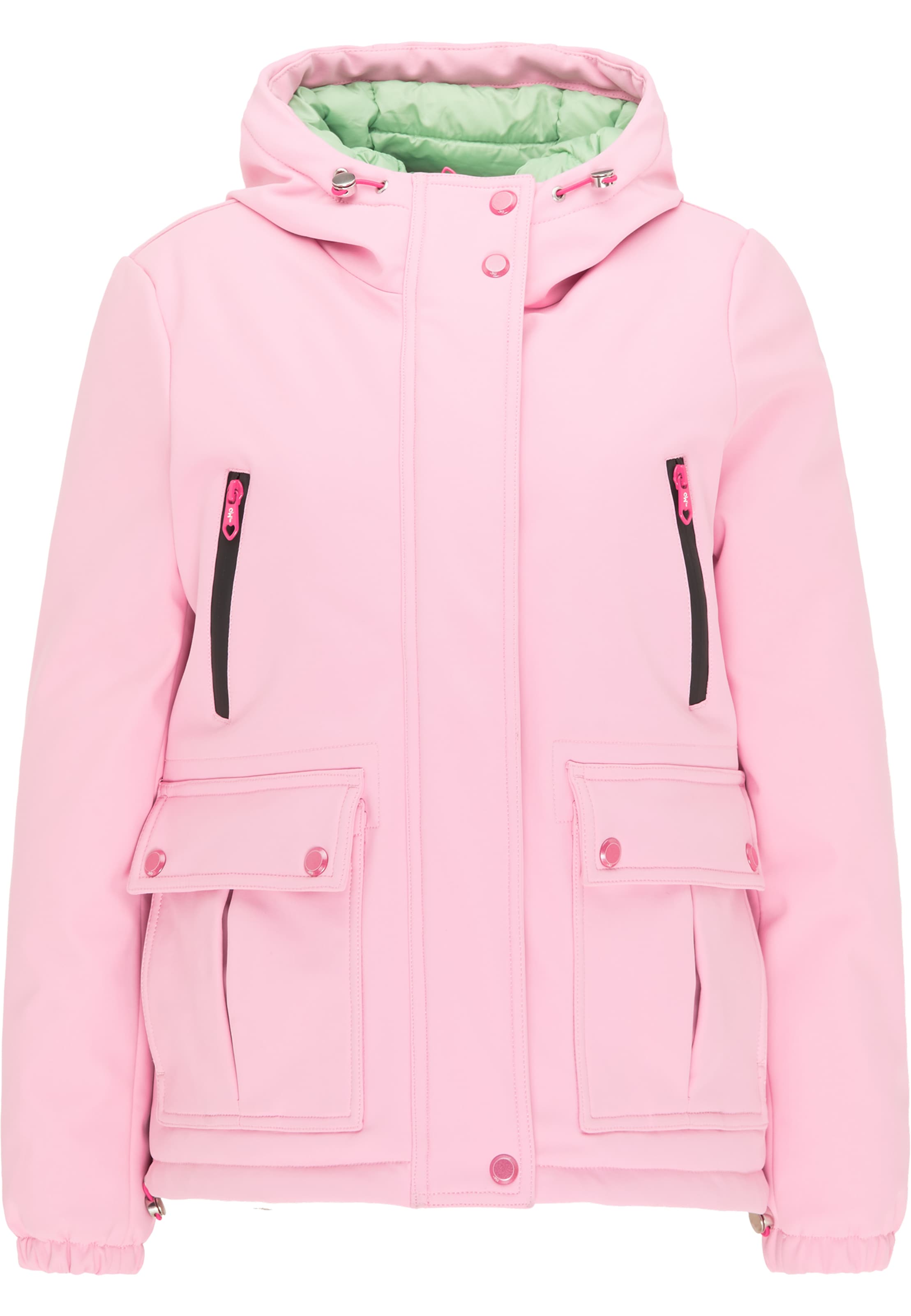 Veste d’hiver MYMO en rose : devant