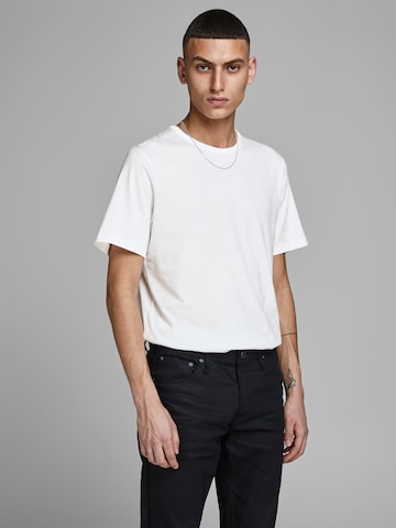 JACK & JONES - Camiseta en blanco: frente