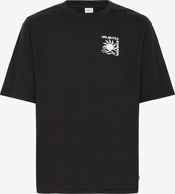 !Solid Shirt 'ODANIEL' in Zwart: voorkant