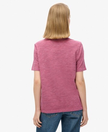 Superdry Shirt 'Essential' in Roze