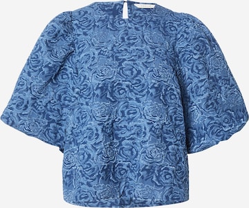 Chemisier 'Shelly' Noella en bleu : devant