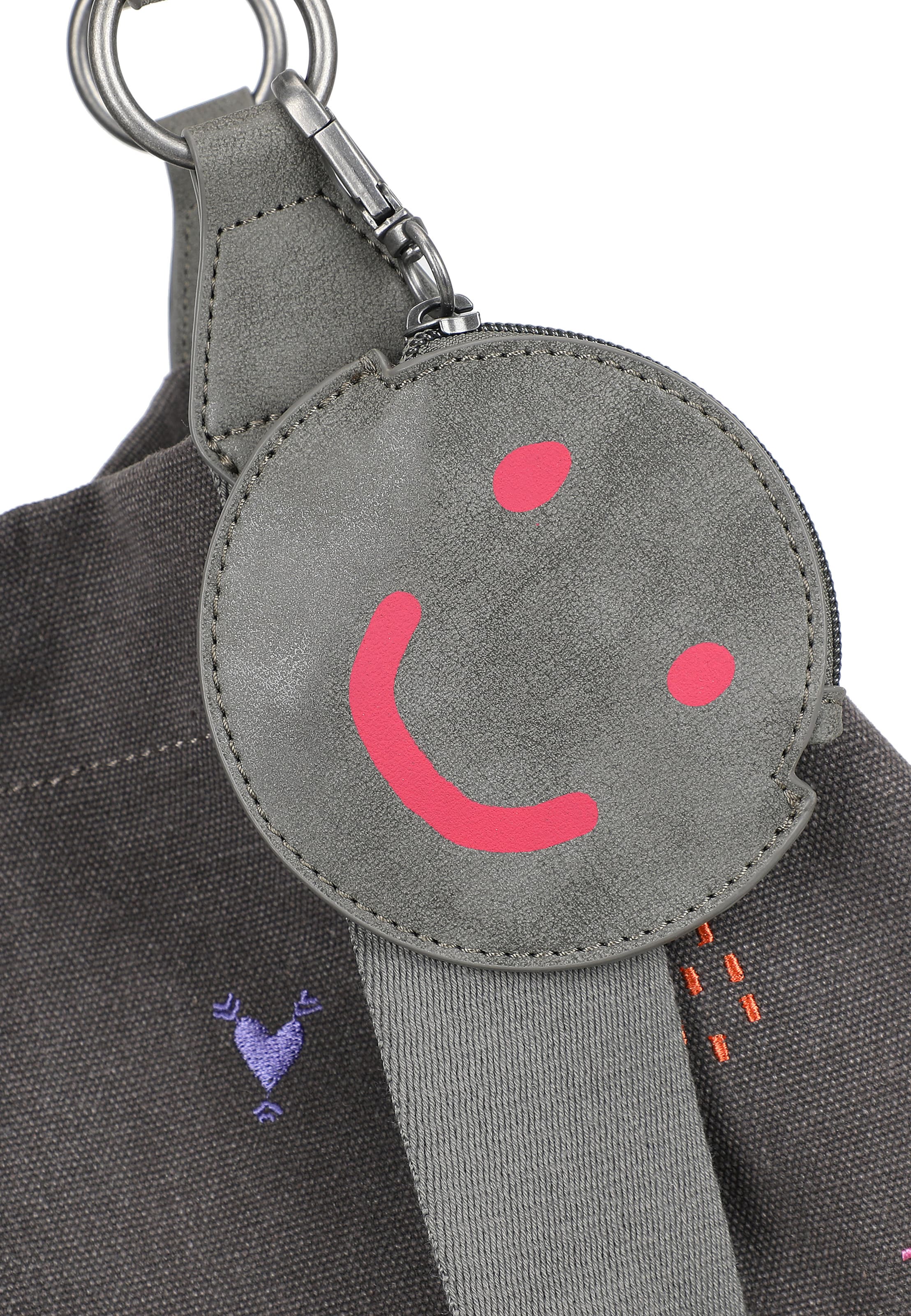 Fritzi aus Preußen Shopper 'Izzy Medium Limited Embro Fun' in Grijs