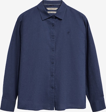 Polo Club Bluse in Blau: Vorderseite