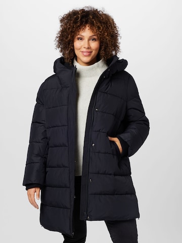 Esprit Curves Zimní kabát – černá: přední strana
