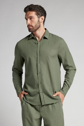 INTIMISSIMI Regular Fit Hemd in Grün
