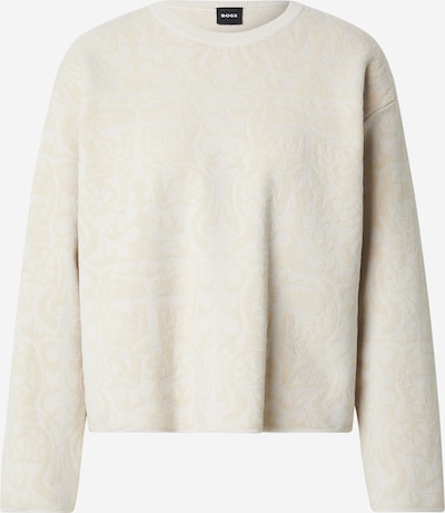 BOSS Neulepaita 'Fu_CNY' värissä offwhite / villanvalkoinen, Tuotenäkymä