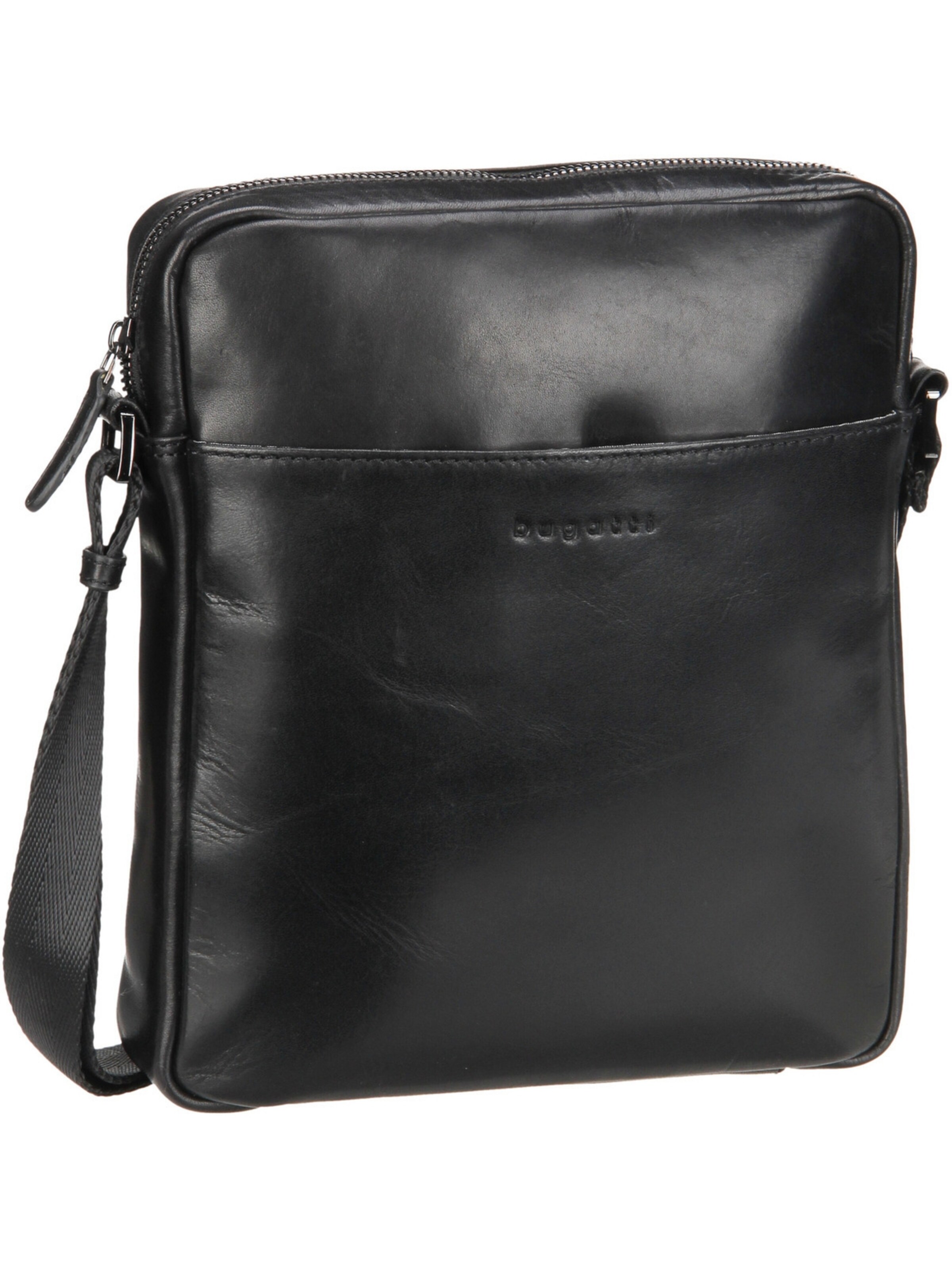 bugatti Crossbody Bag 'Romano 4016' in Black: front