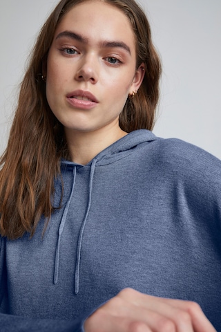 PULZ Jeans Kapuzenpullover 'PZSARA' in Blau