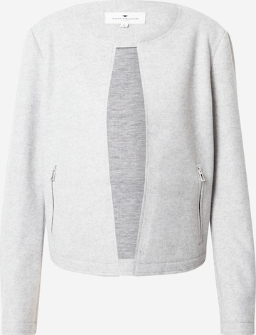 Blazer TOM TAILOR en gris : devant