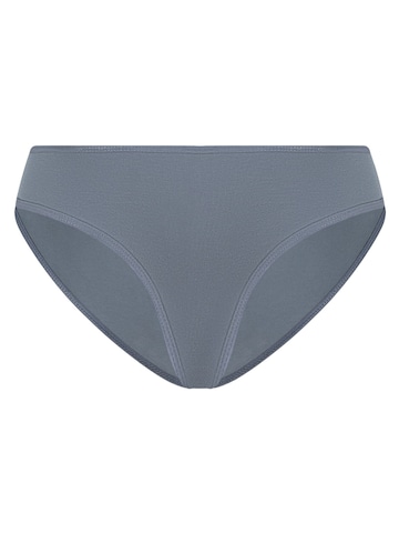 Albero Natur Slip 'Klassischer Bio-Baumwoll Damen Slip' in Blau: Vorderseite