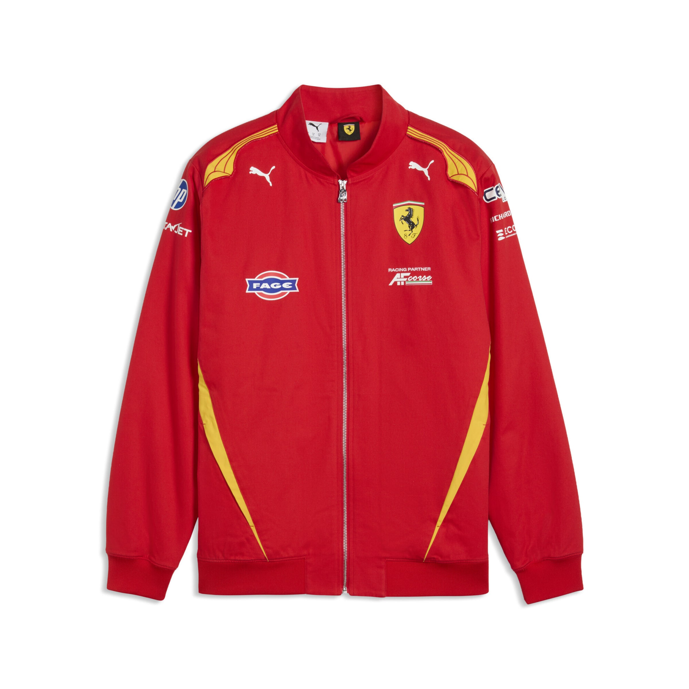 PUMA Trainingsjacke 'Ferrari Hypercar Replica' in Rot: Vorderseite