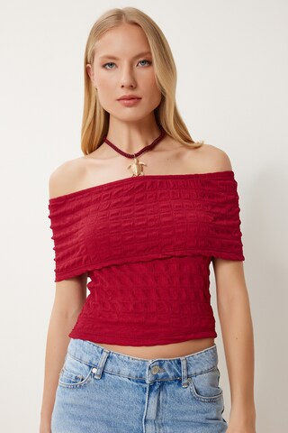 Chemisier Happiness İstanbul en rouge