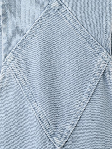 MANGO KIDS Szeroka nogawka Ogrodniczki 'Doris' w kolorze niebieski