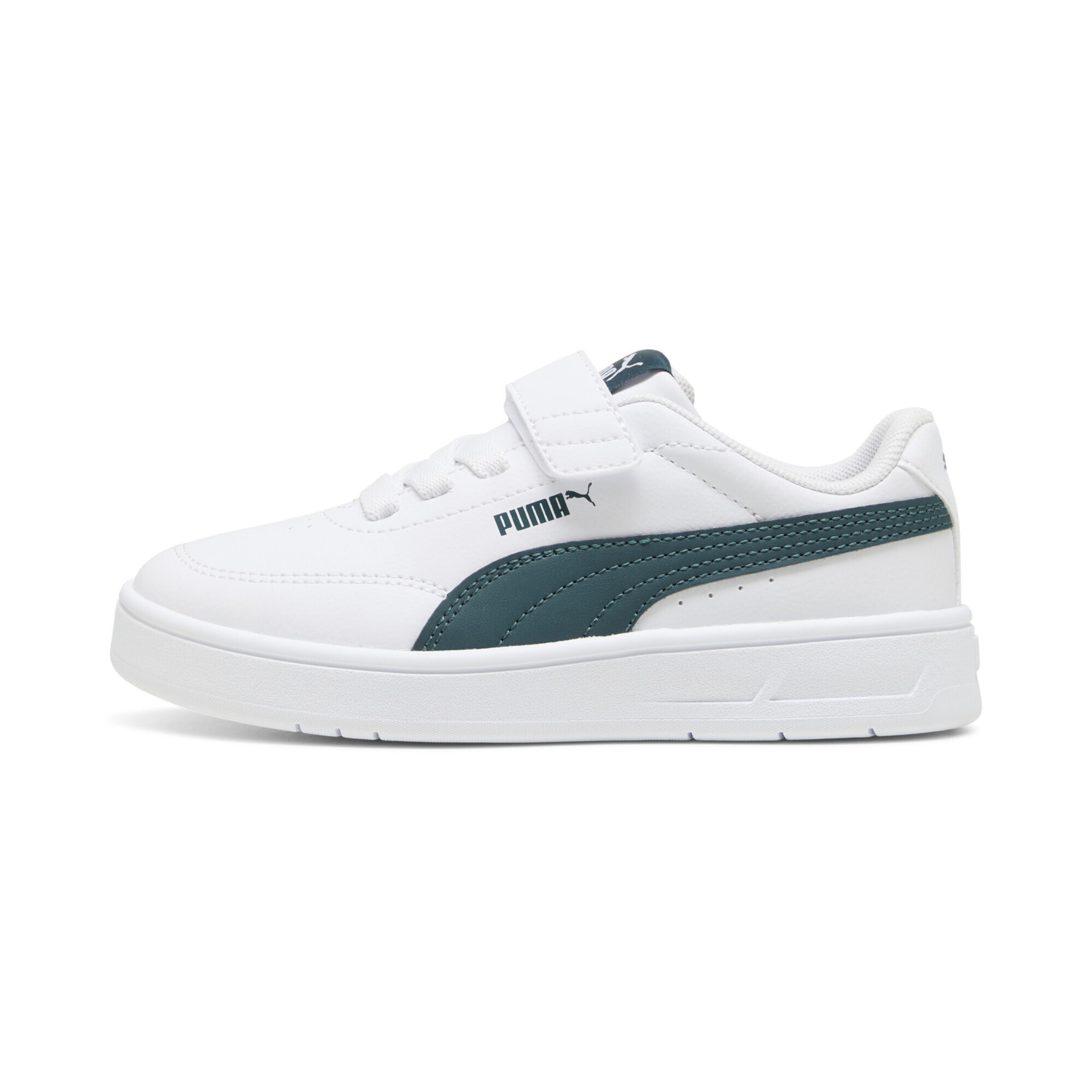 PUMA Sneakers 'Court Classic' in Wit: voorkant