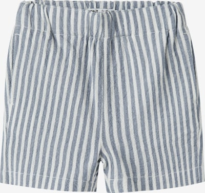 NAME IT Housut 'NMMFedenis' värissä savunsininen / valkoinen, Tuotenäkymä