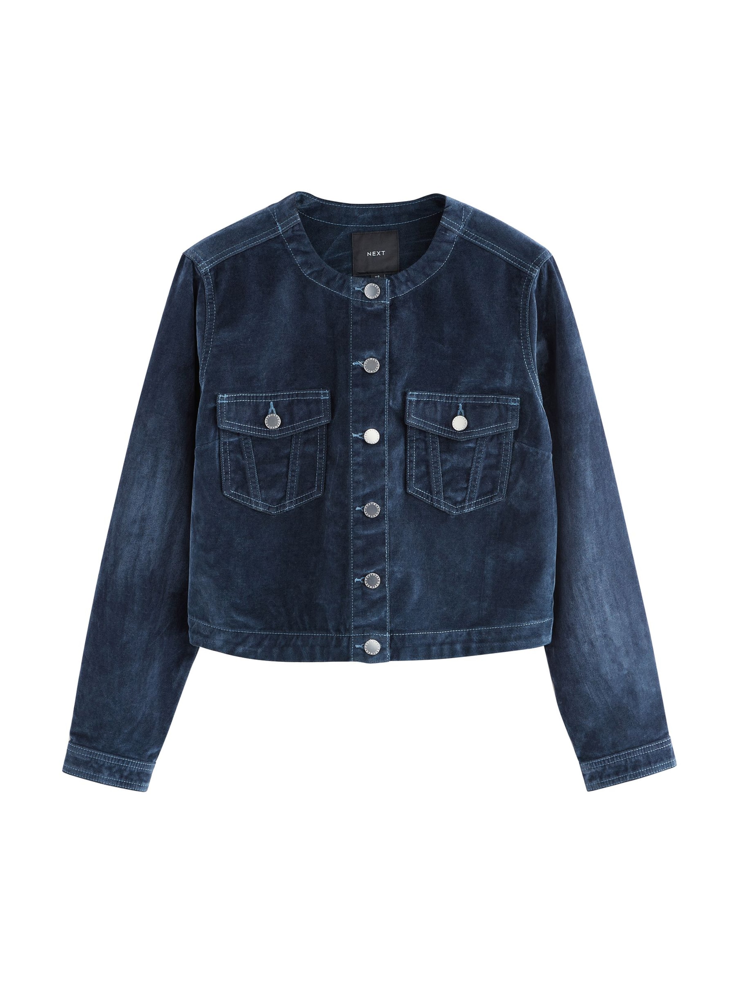 Next Between-season jacket in Blue: front